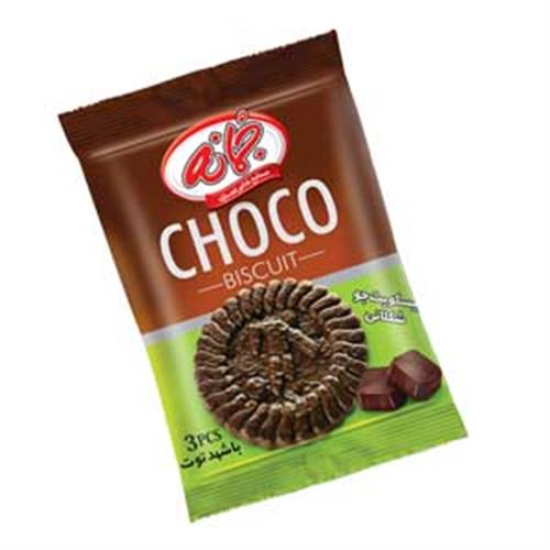 بیسکویت مینی شکلاتی سه عددی